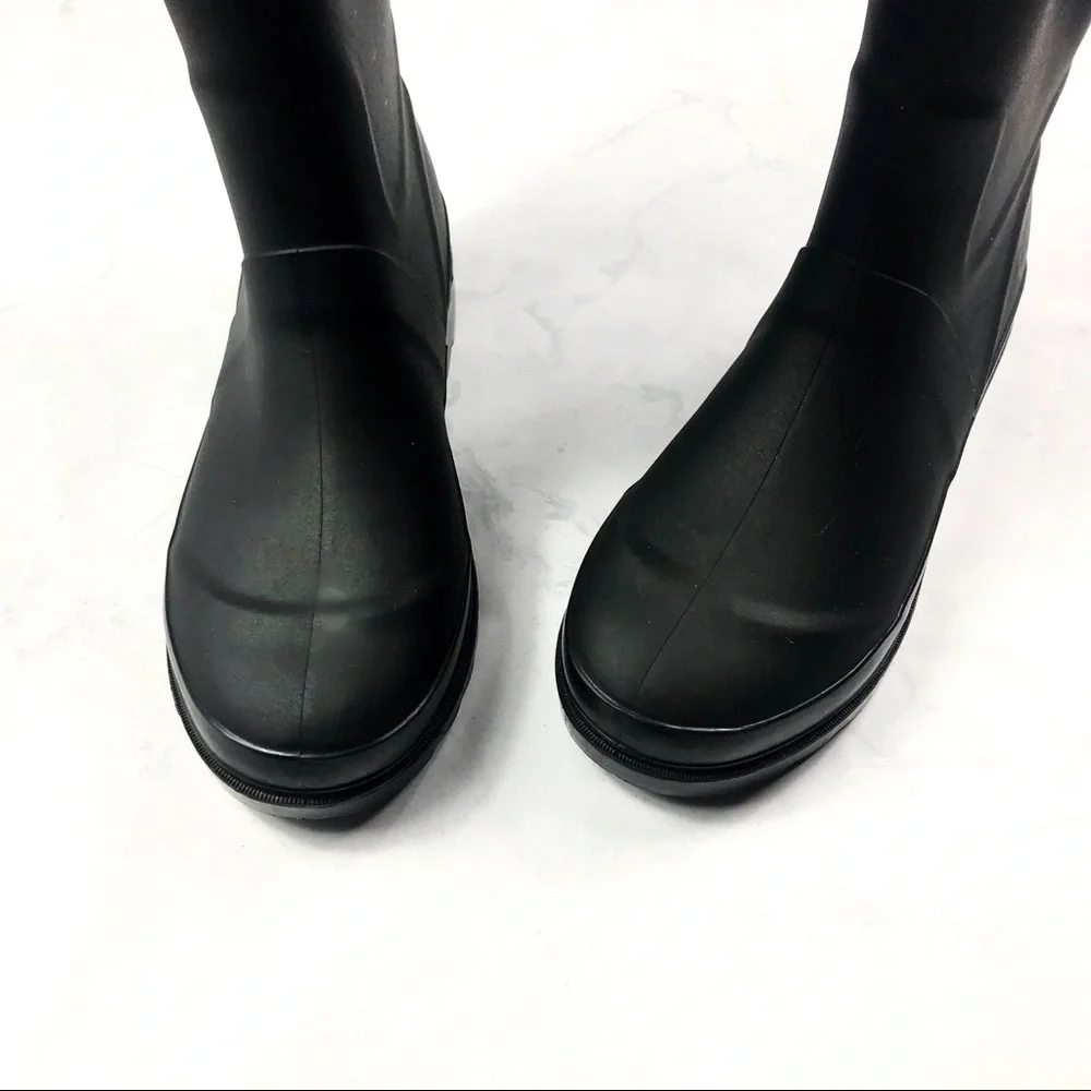 [Marc Jacobs] Matte Black Skull Rain Boots